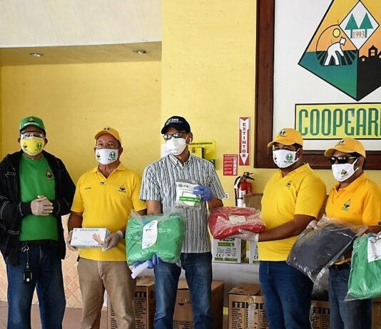Coopearroz dona medio millón de pesos en equipos y materiales