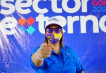 Joven profesional del Partido de la Liberación Dominicana (PLD) en Santiago, Elizabeth Rosa.