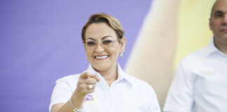Sandra Fernández, candidata a diputada por la circunscripción número tres del Distrito Nacional en la casilla 4 del PLD.
