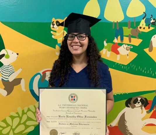 Un «hurraaa!» para Baris, la nueva médico veterinaria