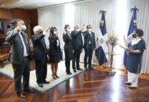 Los procuradores adjuntos fueron juramentados por Miriam Germán en su despacho.