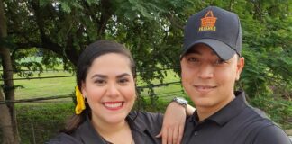 Isolina Pérez y Robert Medina, dos jóvenes emprendedores.