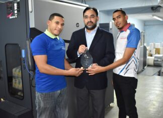 Hamlet Burgos, Luis Miura, Starling Rodriguez.