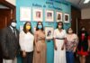Eusebio Marte, Yosarah Fernández, Claudine Nova, Rosa Arredondo, Mirna Pimentel y Caroll Mueses.