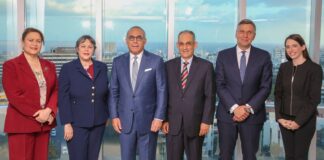 Clara Jáquez, Tairy Medina, Emilio Hasbún, Luis Reyes, Oswaldo Armitano y Marianna Castillo.