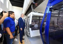 Inicia período de prueba Teleférico de Los Alcarrizos