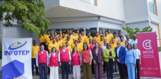Directora de AECID resalta impacto de la formación técnico profesional durante visita al INFOTEP
