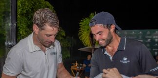 Puntacana Resort recibe al jugador profesional de pádel Álex Ruiz en el Oscar de la Renta Tennis Center