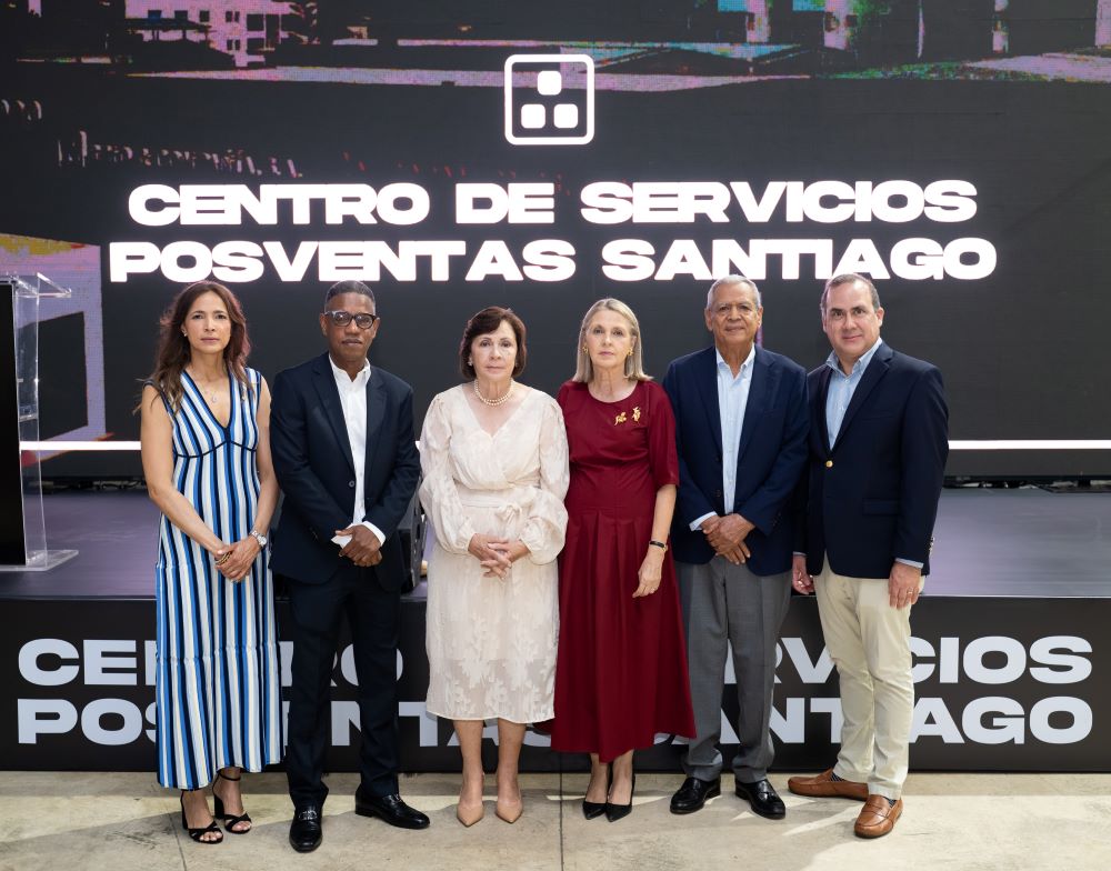 Diana Ramos, Bienvenido Lora, Georgia Anne Reid, Clara Reid de Frankenberg, Eugenio Garrido y Donald Pimentel Reid.