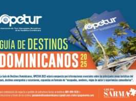 Guía de Destinos Dominicanos 2025, de OPETUR