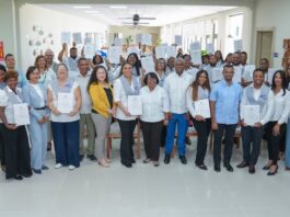 INFOTEP certifica a 43 participantes en Cultura y Servicios Turísticos en Barahona