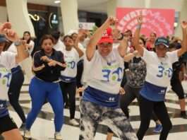 Diversión y salud a ritmo de zumba