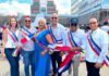 Reconocen al doctor Natanael Gutiérrez durante la 37.ª Parada Dominicana en New Jersey