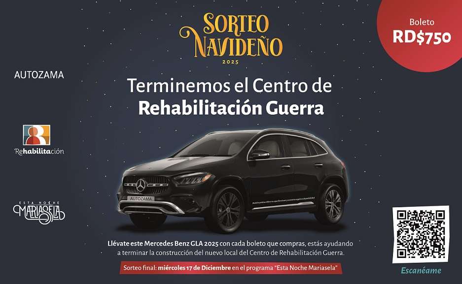 Sorteo Navideño de Rehabilitacion 2025.