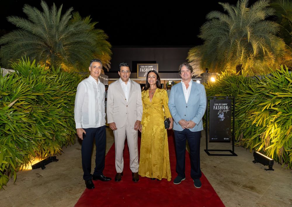 Andrés Pichardo, David Collado, Carolina Rainer y Leonardo Matos.