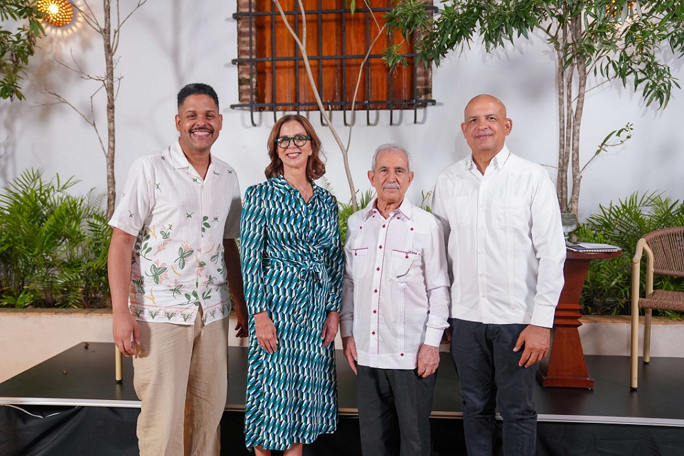 Yohan Núñez, Carmen Rita Cordero, Bolívar Troncoso y José Enrique del Monte.